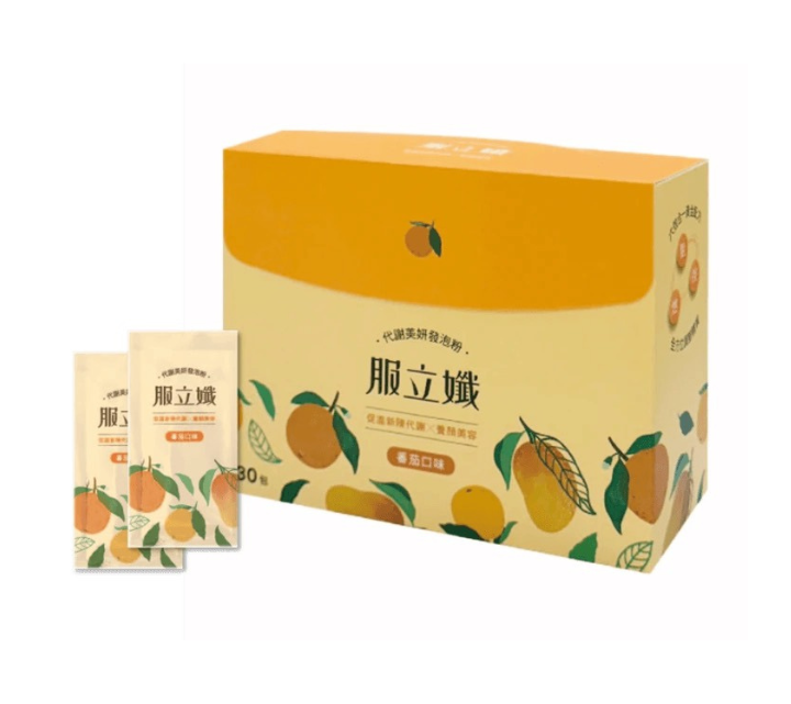 服立孅 代謝美妍發泡粉 30包入/盒